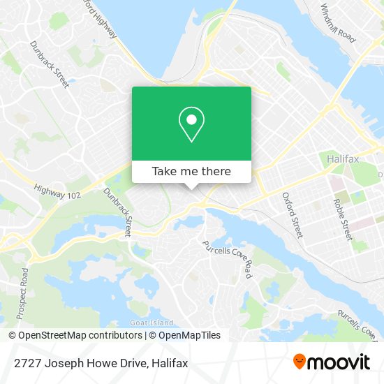 2727 Joseph Howe Drive map