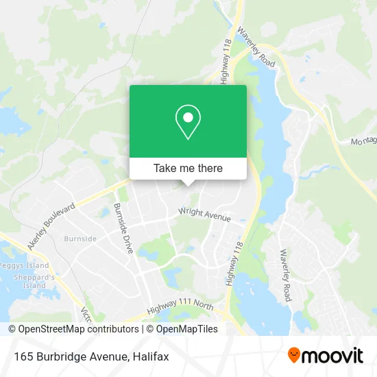 165 Burbridge Avenue map
