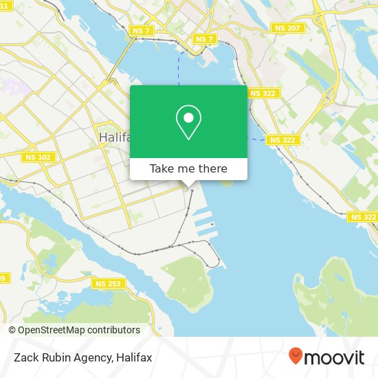 Zack Rubin Agency map