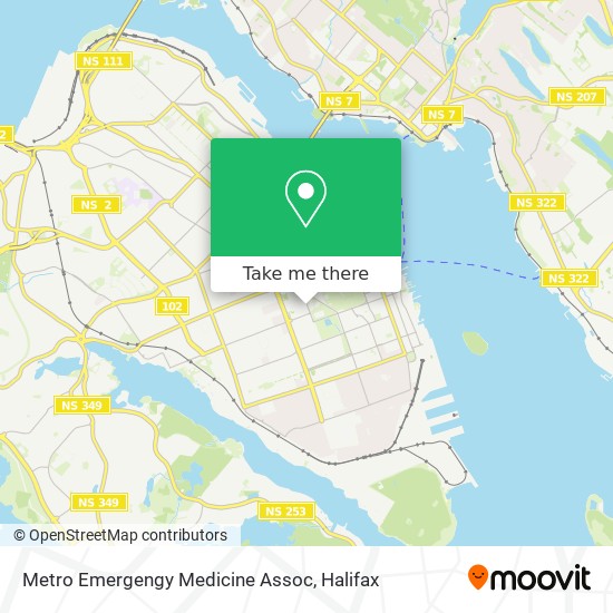 Metro Emergengy Medicine Assoc map