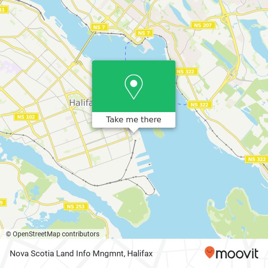 Nova Scotia Land Info Mngmnt plan