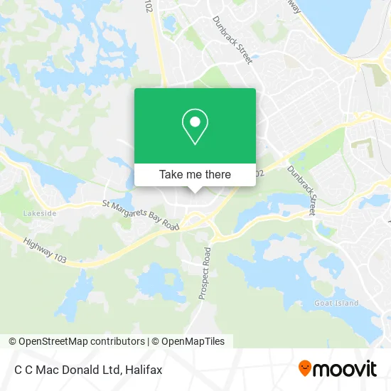 C C Mac Donald Ltd map