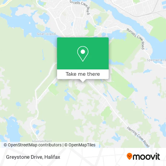 Greystone Drive map