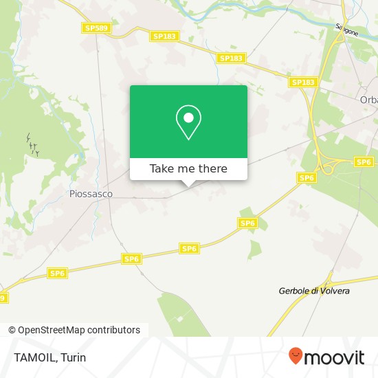 TAMOIL map