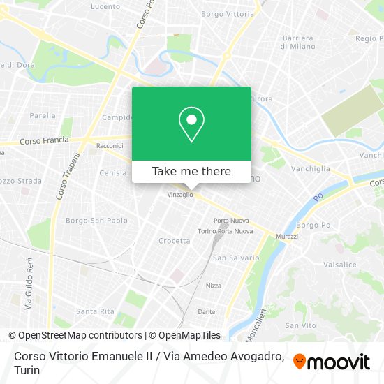 Corso Vittorio Emanuele II / Via Amedeo Avogadro map