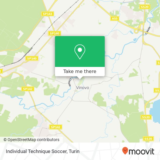 Individual Technique Soccer map