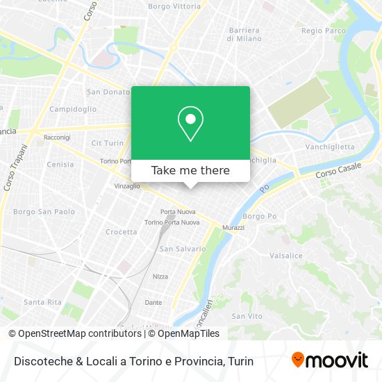 Discoteche & Locali a Torino e Provincia map