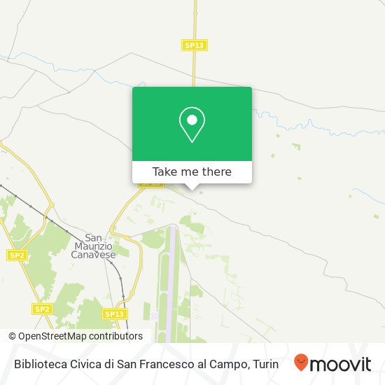 Biblioteca Civica di San Francesco al Campo map