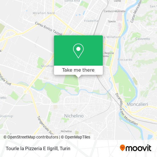 Tourle la Pizzeria E Ilgrill map