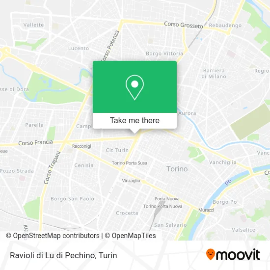 Ravioli di Lu of Beijing map