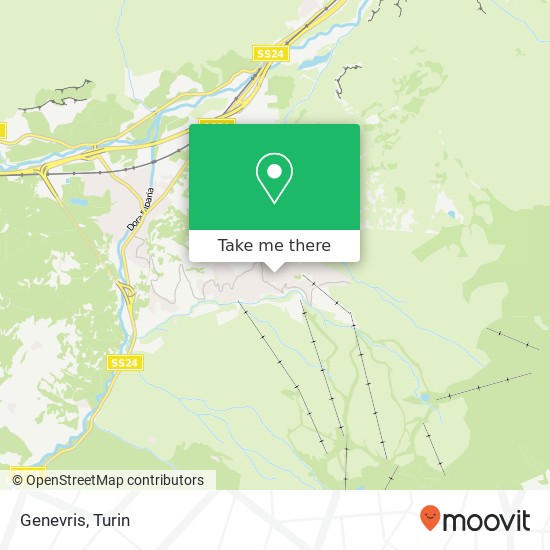 Genevris map