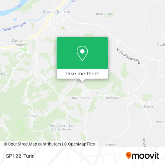 SP122 map