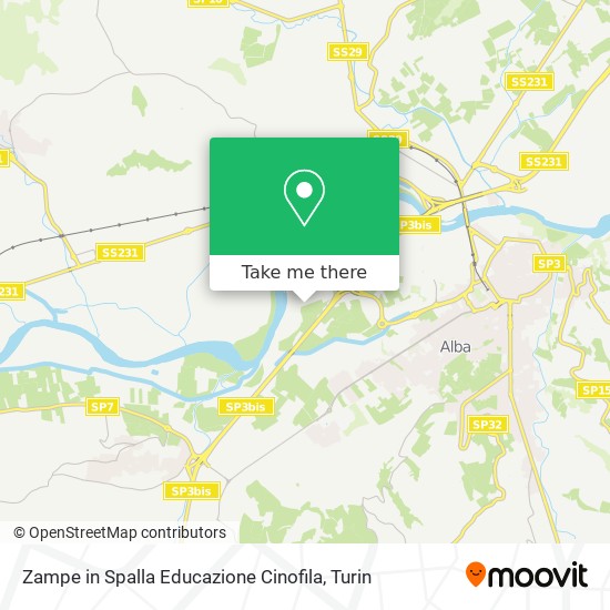 Zampe in Spalla Educazione Cinofila map