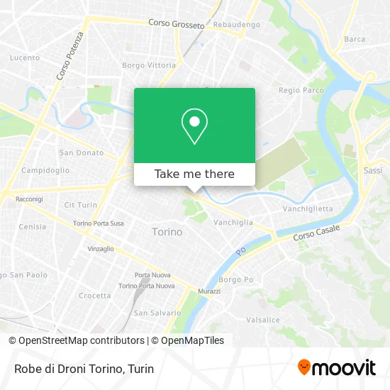 Drone Things Turin map