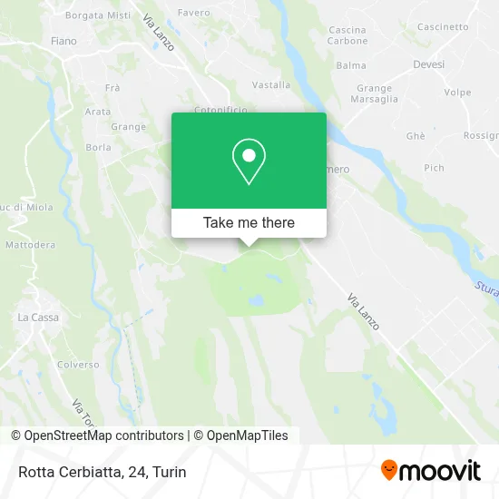 Rotta Cerbiatta, 24 map
