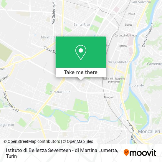 Istituto di Bellezza Seventeen - di Martina Lumetta map