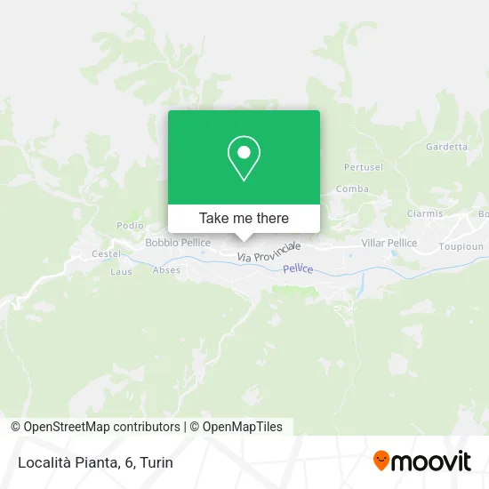 Località Pianta, 6 map