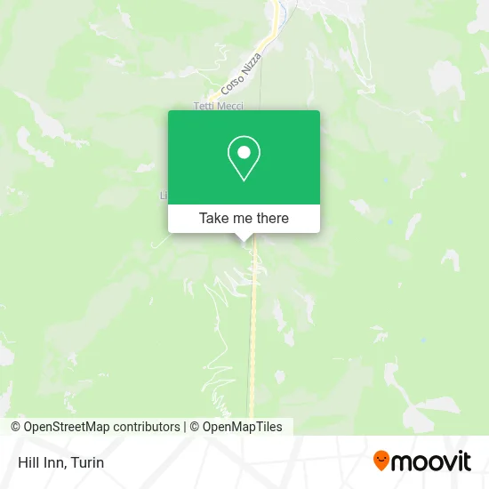 Hill Inn map
