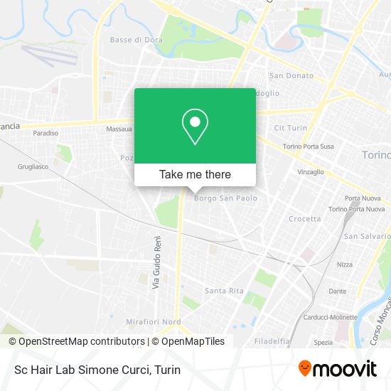 Sc Hair Lab Simone Curci map