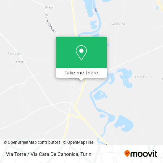 Via Torre / Via Cara De Canonica map