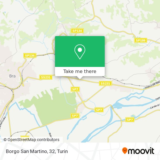 Borgo San Martino, 32 map