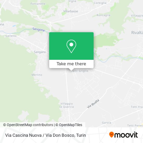 Via Cascina Nuova / Via Don Bosco map