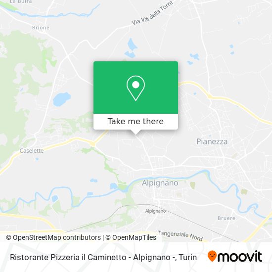 Ristorante Pizzeria il Caminetto - Alpignano - map