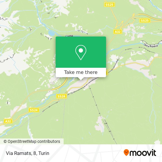 Via Ramats, 8 map