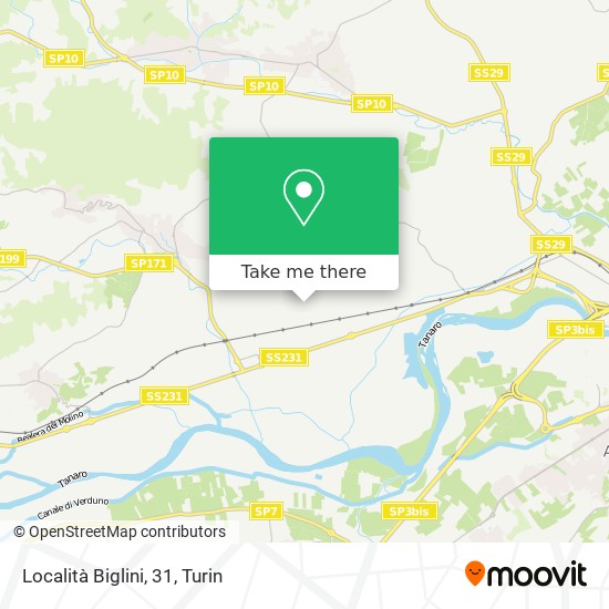 Località Biglini, 31 map