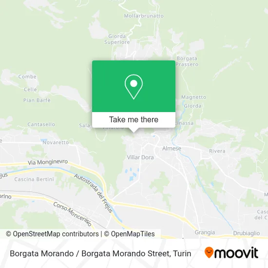 Borgata Morando / Borgata Morando Street map