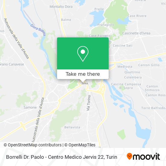Borrelli Dr. Paolo - Centro Medico Jervis 22 map