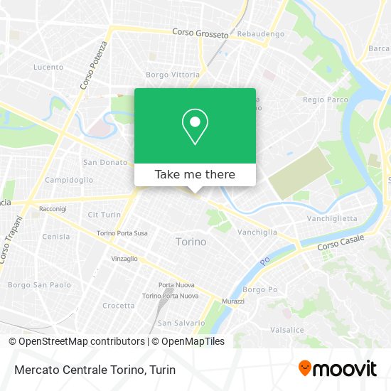 Mercato Centrale Torino map