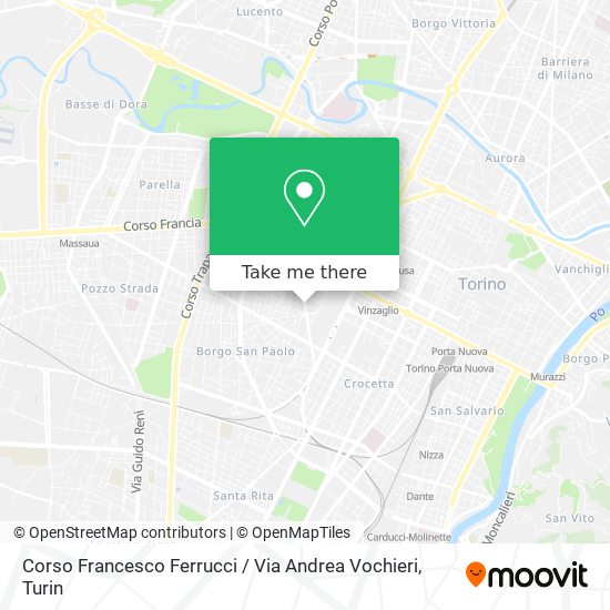 Corso Francesco Ferrucci / Via Andrea Vochieri map