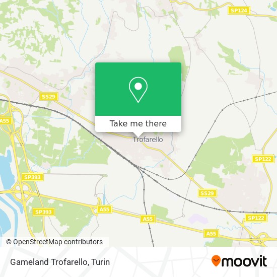 Gameland Trofarello map