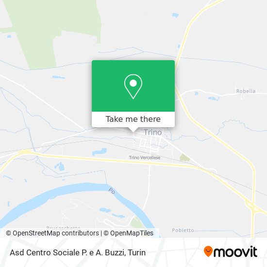 Asd Centro Sociale P. e A. Buzzi map