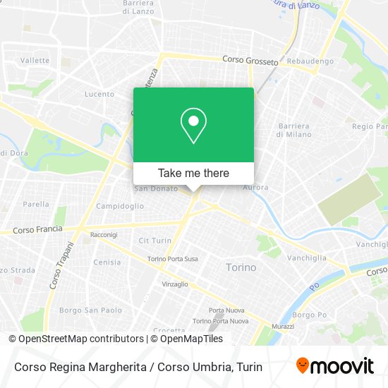 Corso Regina Margherita / Corso Umbria map