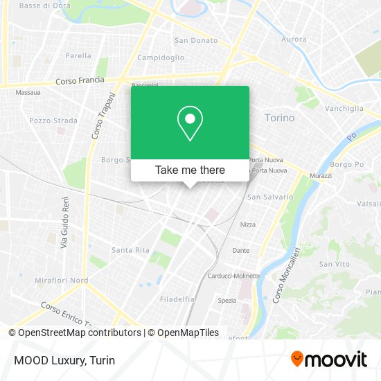 MOOD Luxury map