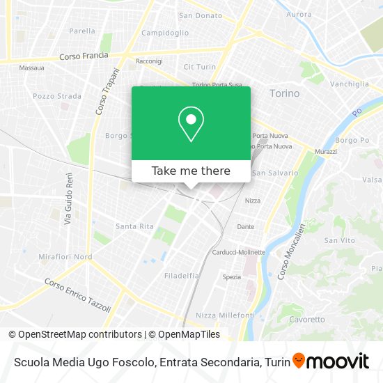 Scuola Media Ugo Foscolo, Entrata Secondaria map
