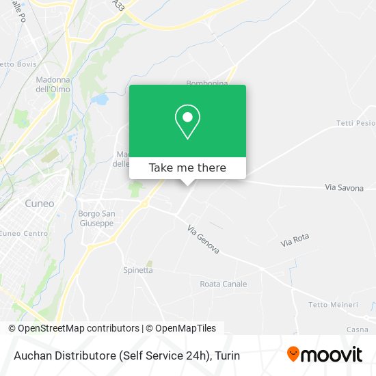 Auchan Distributore (Self Service 24h) map