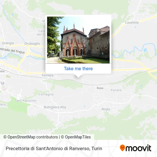 Precettoria di Sant'Antonio di Ranverso map