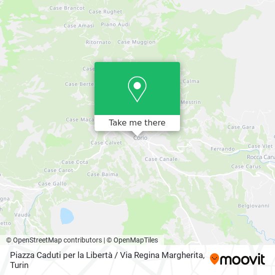 Piazza Caduti per la Libertà / Via Regina Margherita map