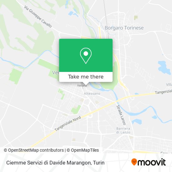 Ciemme Servizi di Davide Marangon map
