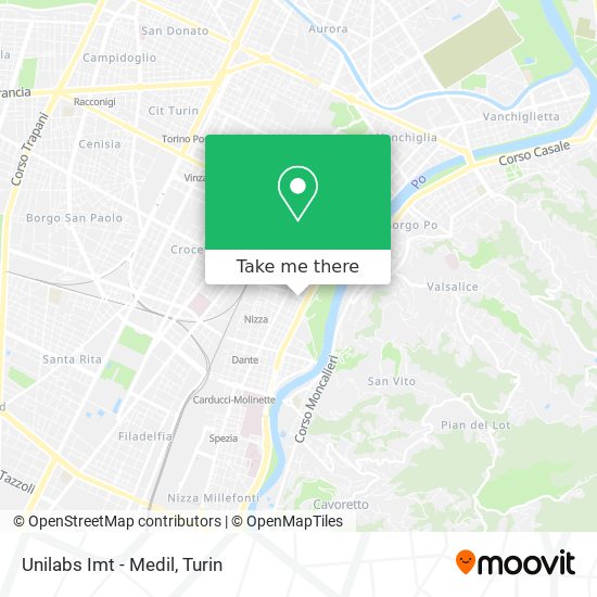Unilabs Imt - Medil map