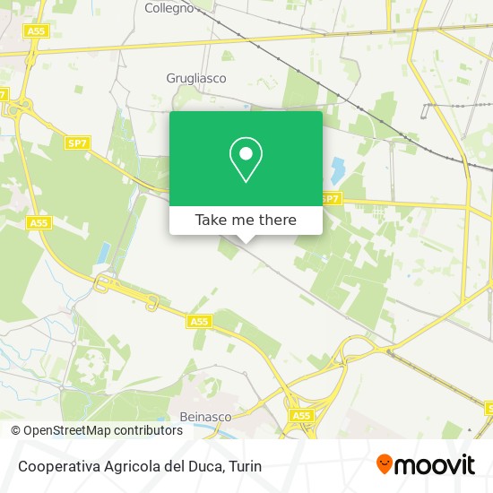 Cooperativa Agricola del Duca map