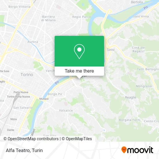 Alfa Teatro map