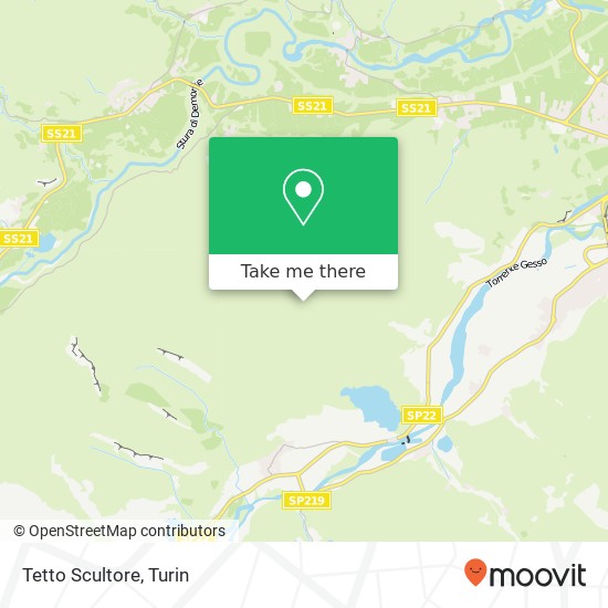 Tetto Scultore map