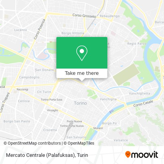 Mercato Centrale (Palafuksas) map
