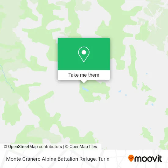 Granero Refuge map