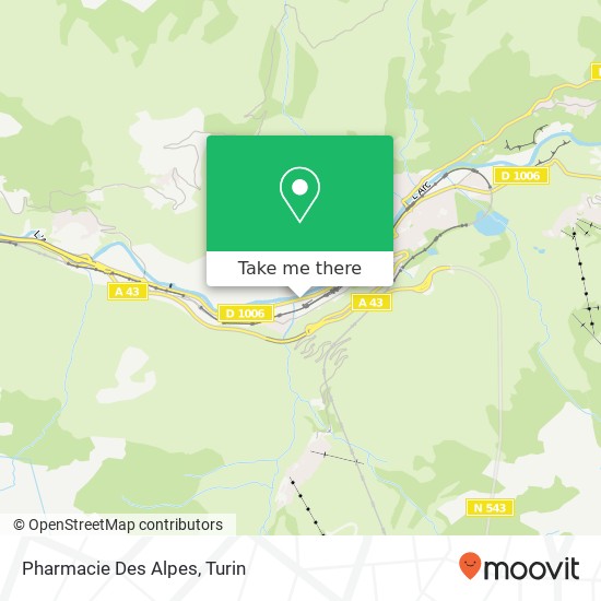 Pharmacie Des Alpes map