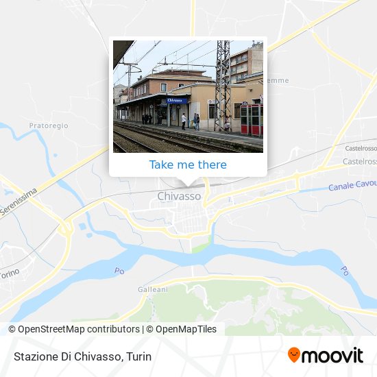 Stazione Di Chivasso map